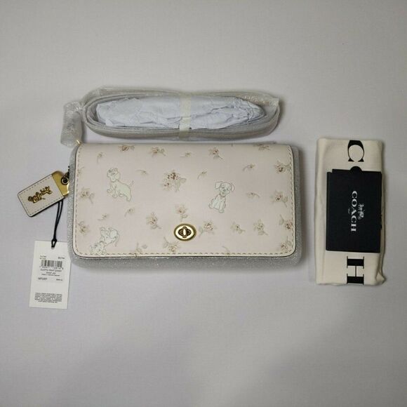 COACH Disney X Dinky Mixed Dalmatian 76759 Chalk - Picture 1 of 11